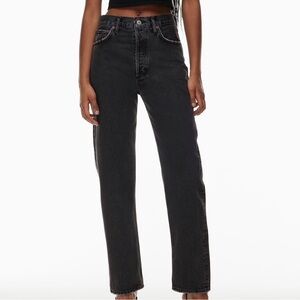 Agolde Black High-Waisted Jeans